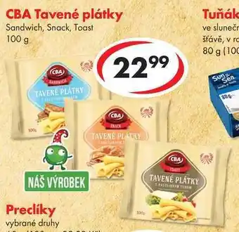 CBA CBA Tavené plátky, 100 g nabídka