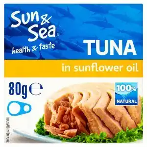 CBA Sun & Sea Tuňák ve slunečnicovém oleji 80g nabídka