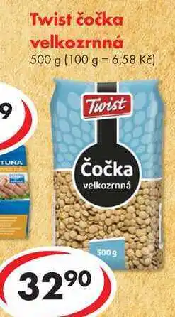 CBA Twist čočka velkozrnná, 500 g nabídka