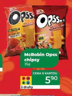 Tamda Foods McRobin Opss chipsy 35g nabídka