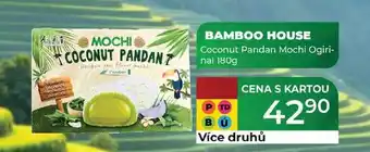 Tamda Foods BAMBOO HOUSE Coconut Pandan Mochi Original 180g nabídka