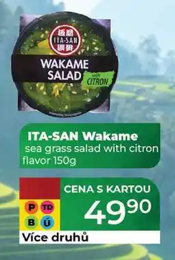 Tamda Foods ITA-SAN Wakame sea grass salad with citron flavor 150g nabídka