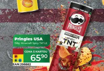 Tamda Foods Pringles USA 158g Minecraft Spicy TNT LE nabídka