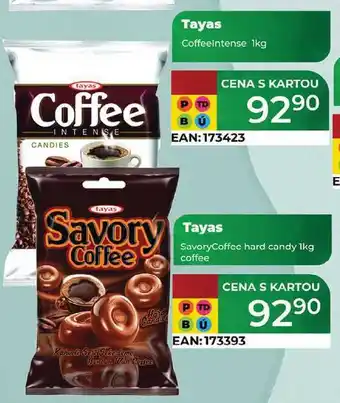 Tamda Foods Tayas SavoryCoffee hard candy 1kg coffee nabídka