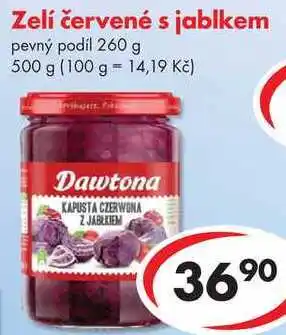 CBA Zelí červené s jablkem, 500 g nabídka