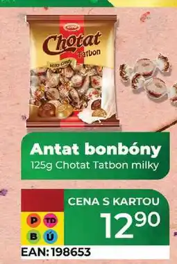 Tamda Foods Antat bonbóny 125g Chotat Tatbon milky nabídka