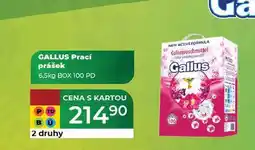 Tamda Foods GALLUS Prací prášek 6,5kg BOX 100 PD nabídka