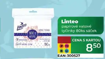 Tamda Foods Linteo papírové vatové tyčinky 80ks sáček nabídka