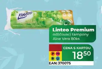 Tamda Foods Linteo Premium odličovací tampony Aloe Vera 80ks nabídka