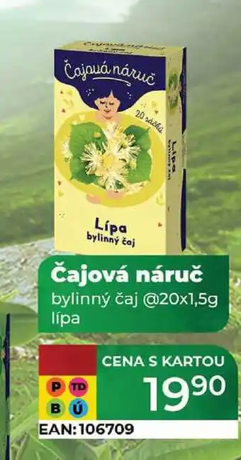 Tamda Foods Čajová náruč bylinný čaj @20x1,5g lípa nabídka