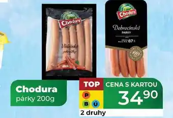 Tamda Foods Chodura párky 200g nabídka