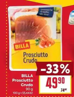 Billa BILLA Prosciutto Crudo 90 g nabídka