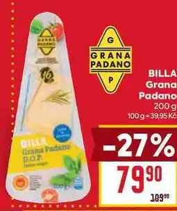 Billa BILLA Grana Padine D.O.P. Padano 200 g nabídka