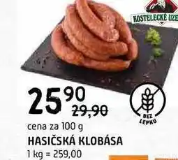Terno Hasičská klobása 100g nabídka