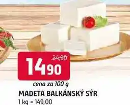 Terno Madeta Balkánský sýr 100g, vybrané druhy nabídka