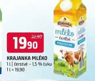 Terno Krajanka mléko 1,5% 1l nabídka