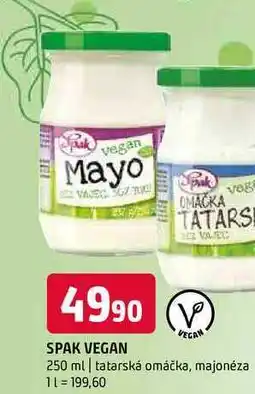 Terno Spak vegan 250 ml tatarská omáčka, majonéza nabídka