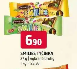 Terno Smilies tyčinka 27 g vybrané druhy nabídka