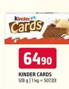 Terno Kinder Cards 128 g nabídka