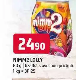 Terno Nimm2 lolly 80 g lízátka s ovocnou příchutí nabídka