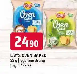 Terno Lay´s Oven Baked 55g, vybrané druhy nabídka