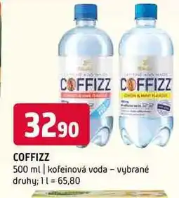 Terno Coffizz 500 ml kofeinová voda vybrané druhy nabídka