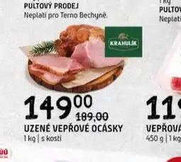 Terno Uzené vepřové ocásky nabídka