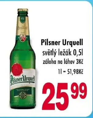 Qanto Pilsner Urquell nabídka