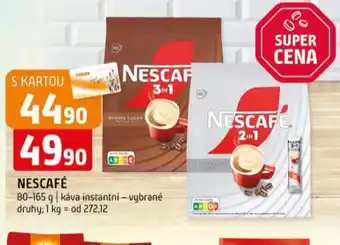 Terno Nescafé instantní káva nabídka