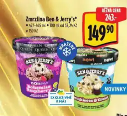 Albert Zmrzlina ben & jerry's nabídka