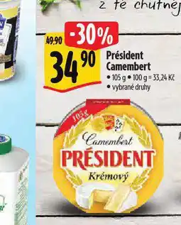 Albert Président camembert nabídka