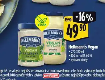 Albert Hellmann's vegan nabídka