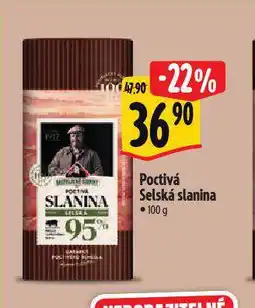 Albert Poctivá selská slanina nabídka