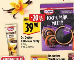 Albert Dr. oetker mák mletý nabídka