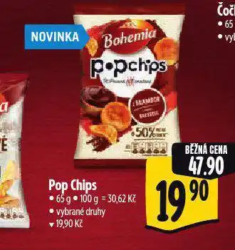 Albert Pop chips nabídka