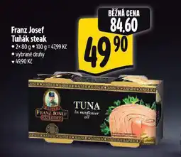 Albert Franz josef tuňák steak nabídka