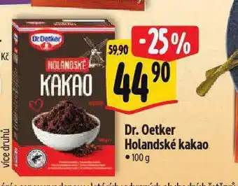 Albert Dr. oetker holandské kakao nabídka