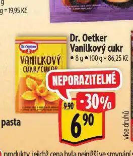 Albert Dr. oetker vanilinový cukr nabídka