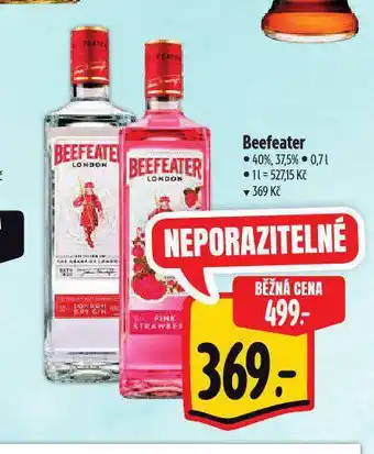 Albert Beefeater gin nabídka