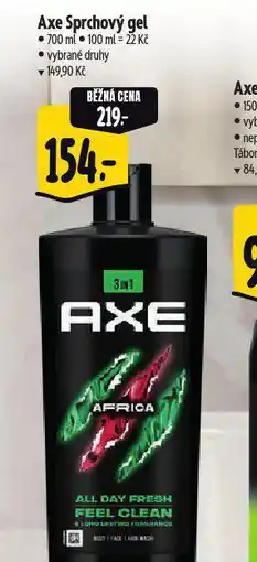 Albert Axe sprchový gel nabídka