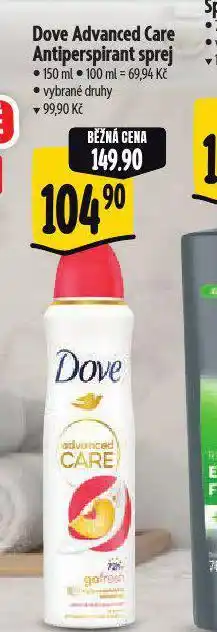 Albert Dove antiperspirant nabídka