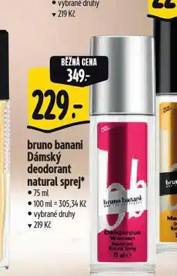 Albert Bruno banani deodorant nabídka