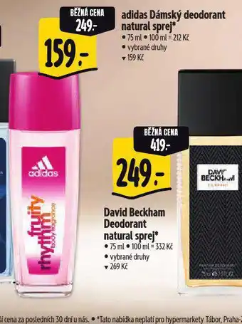 Albert Adidas deodorant nabídka