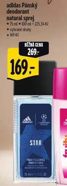 Albert Adidas deodorant nabídka