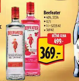 Albert Beefeater gin nabídka