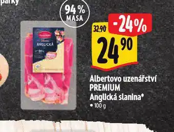 Albert Anglická slanina nabídka