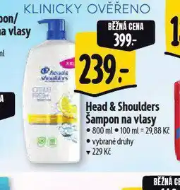 Albert Head & shoulders šampon na vlasy nabídka