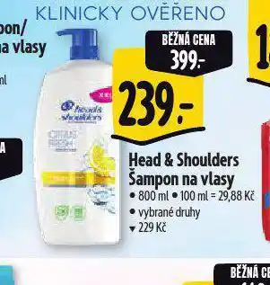 Albert Head & shoulders šampon na vlasy nabídka