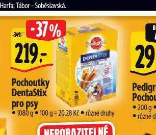 Albert Pedigree dentastix pochoutky pro psy nabídka