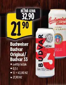 Albert Pivo budvar 33 nabídka